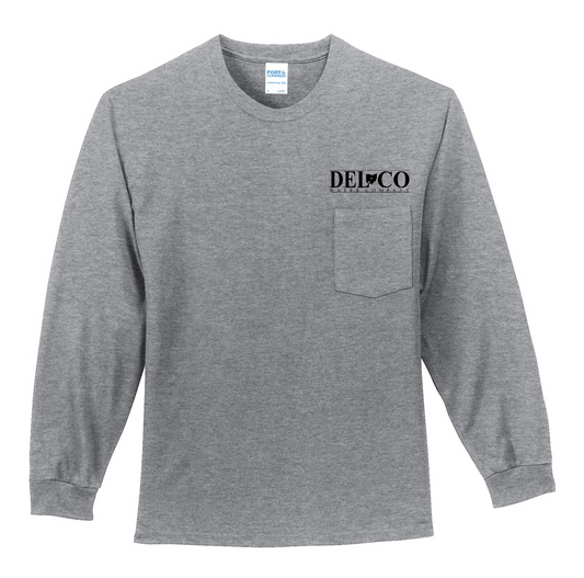 Tall Long Sleeve Essential Pocket Tee