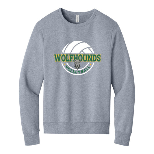 BELLA+CANVAS Unisex Sponge Fleece Classic Crewneck Sweatshirt