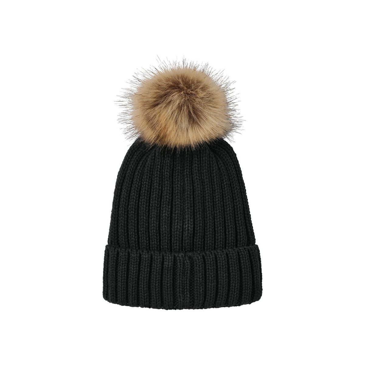 Port Authority Faux Fur Pom Beanie