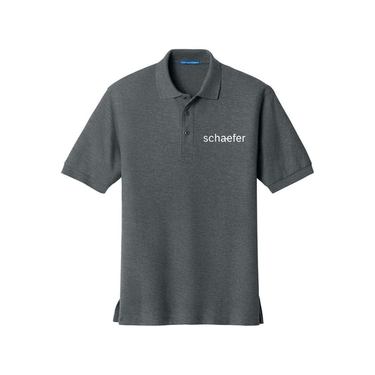 Port Authority Silk Touch Polo - Steel Grey