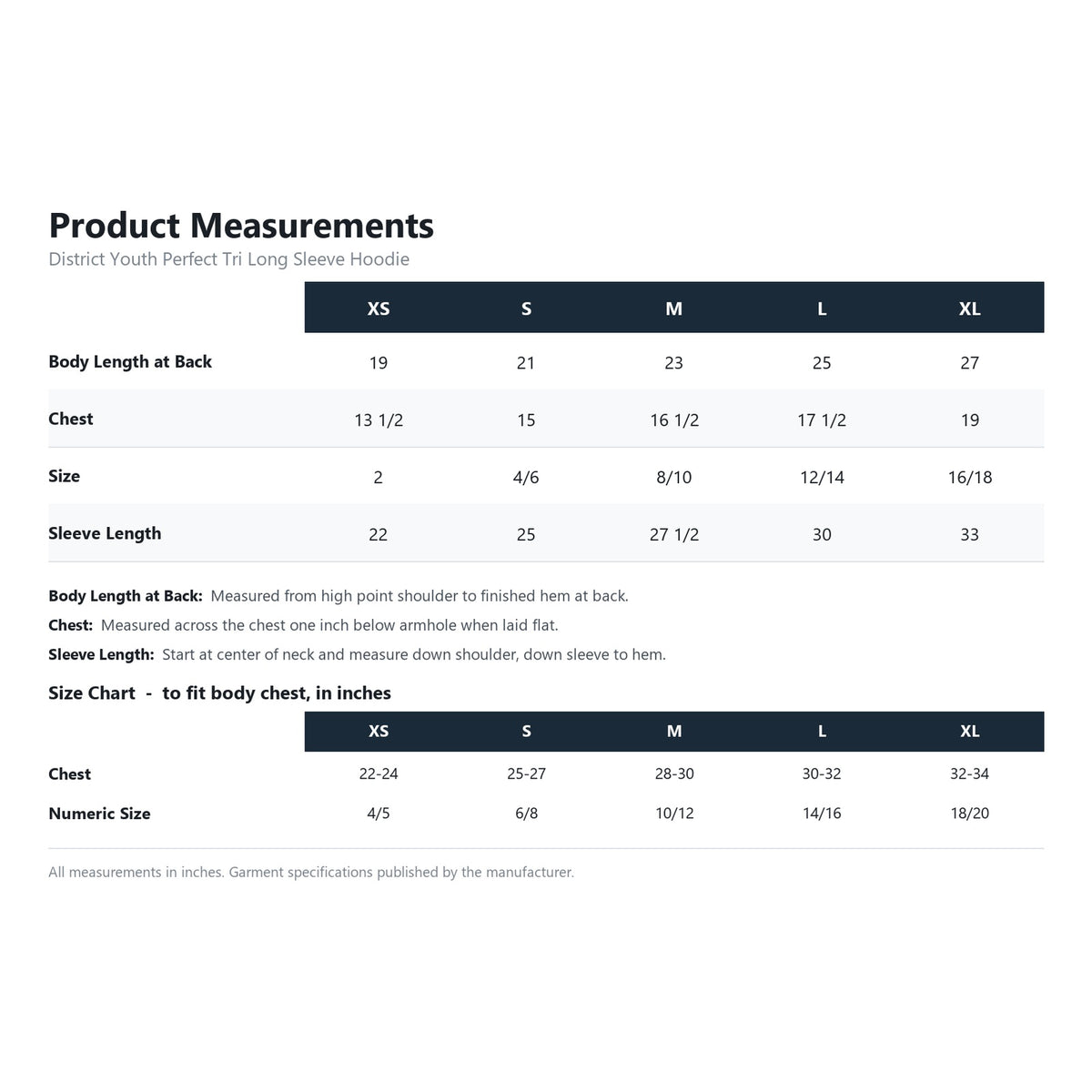DT139Y product measurements