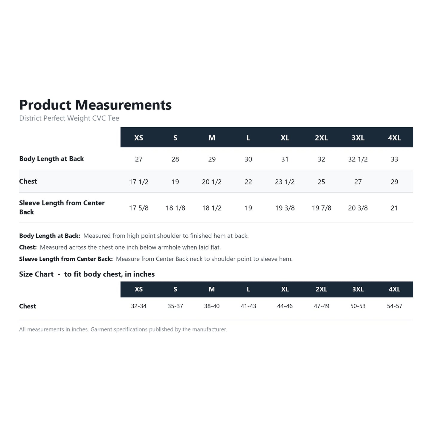 DT184 product measurements