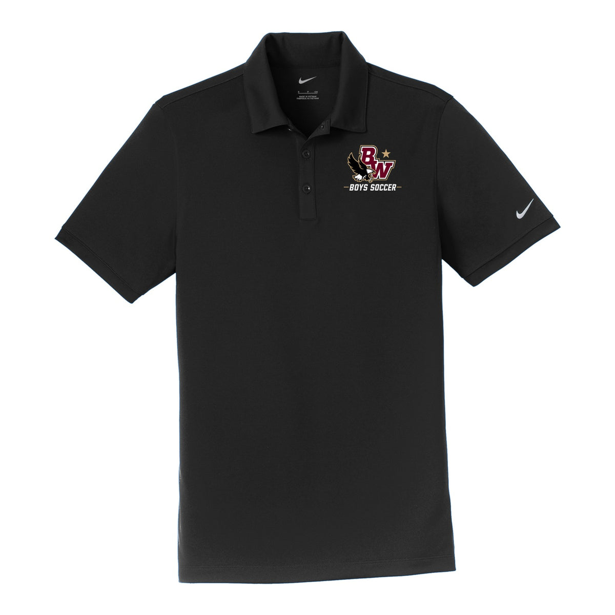 Boys State Champ Nike Dri-FIT Players Modern Fit Polo