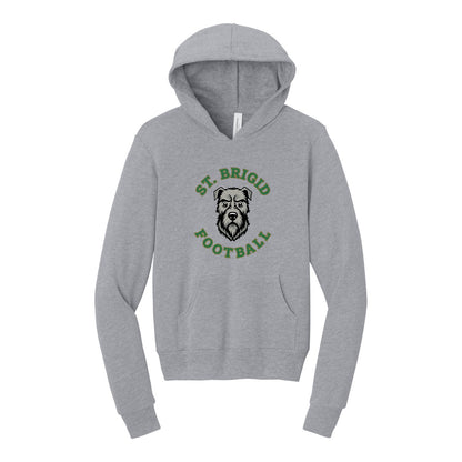BELLA+CANVAS Youth Sponge Fleece Pullover Hoodie - Football