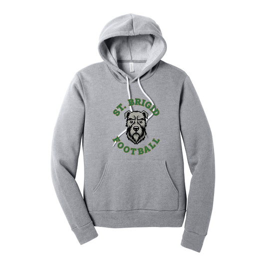 BELLA+CANVAS Unisex Sponge Fleece Pullover Hoodie - Football