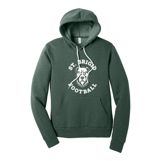 BELLA+CANVAS Unisex Sponge Fleece Pullover Hoodie - Football