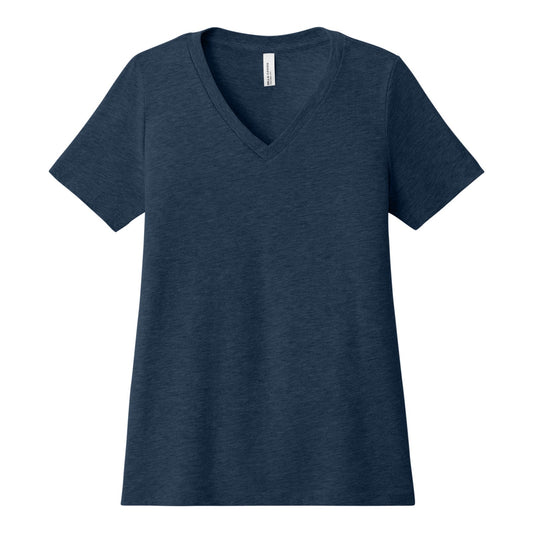 BC6405CVC Heather Navy front