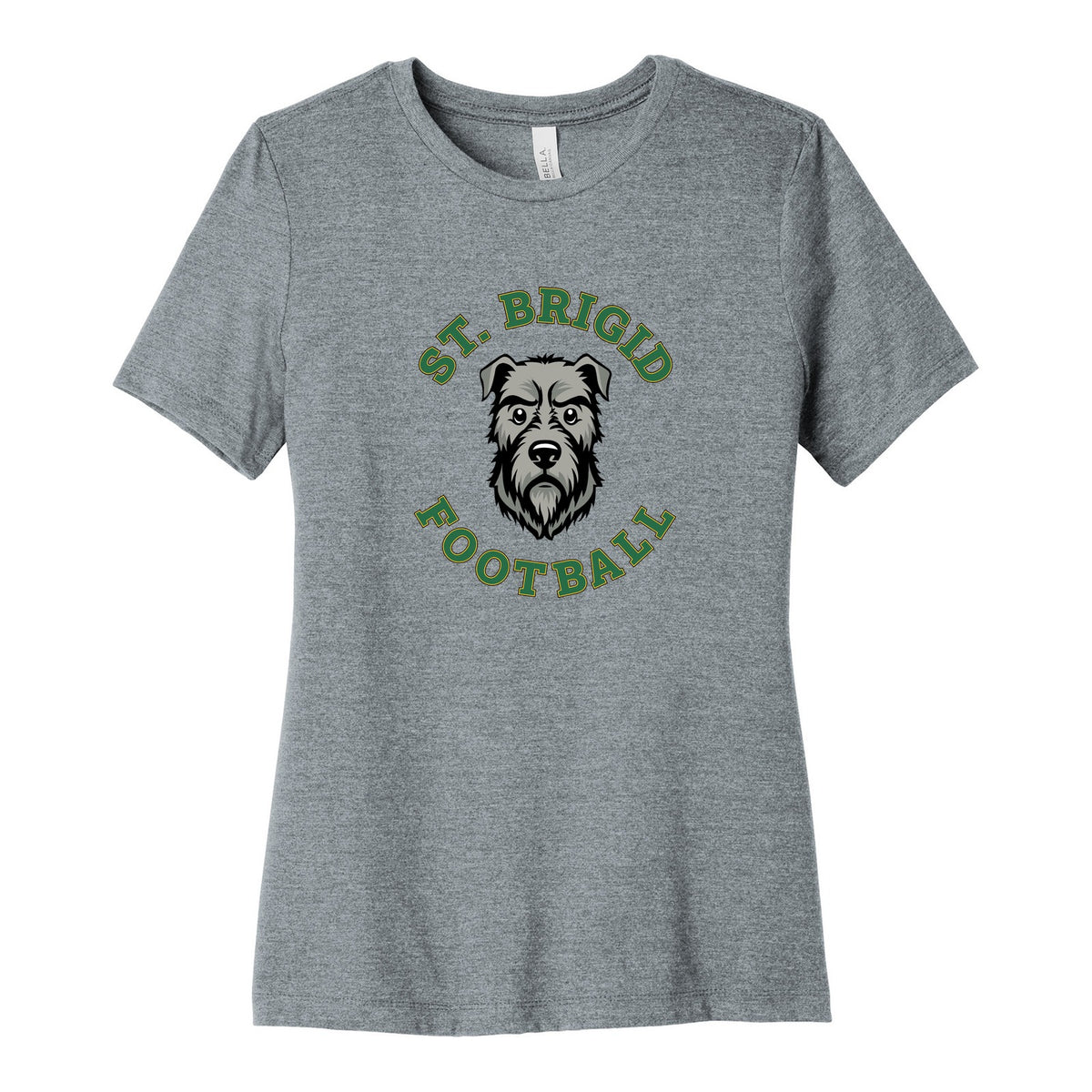 BELLA+CANVAS Women's Relaxed Triblend Tee - Football