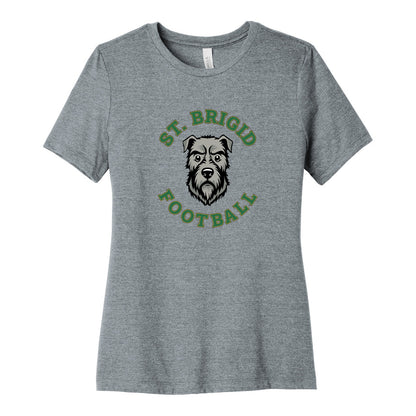 BELLA+CANVAS Women's Relaxed Triblend Tee - Football