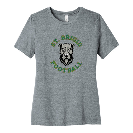 BELLA+CANVAS Women's Relaxed Triblend Tee - Football