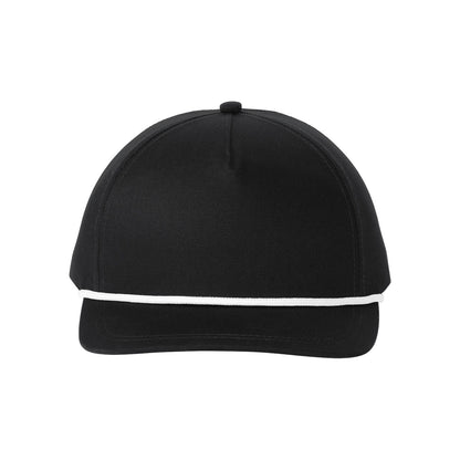 Port Authority Snapback Five-Panel Rope Cap