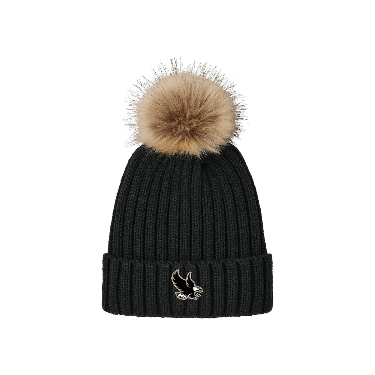 Port Authority Faux Fur Pom Beanie