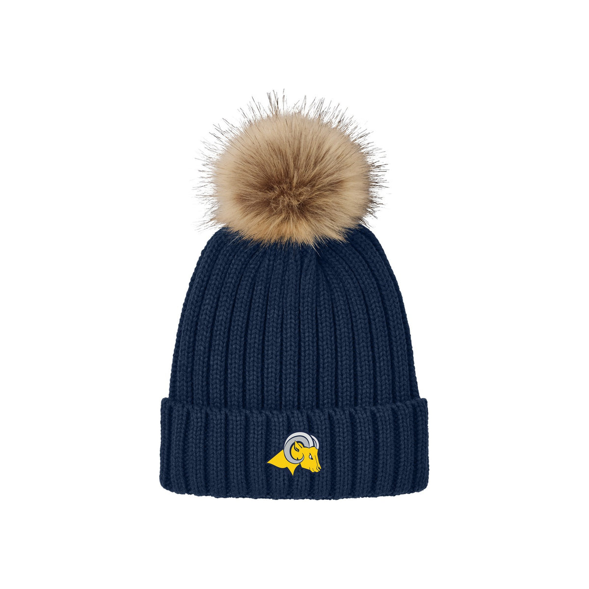 C990 River Blue Navy front, Rams