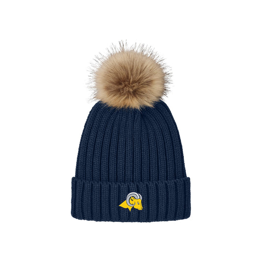 C990 River Blue Navy front, Rams