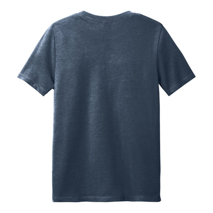 DT108Y Heathered Navy back