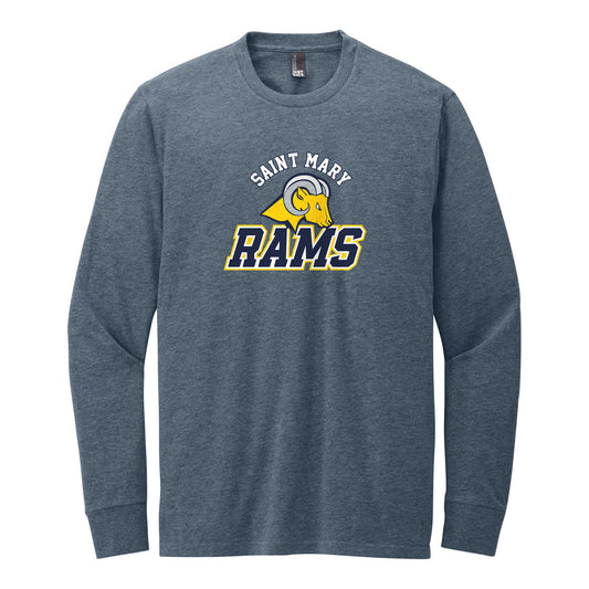 Heathered Navy
