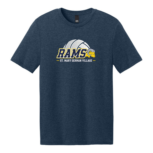 Heathered Navy