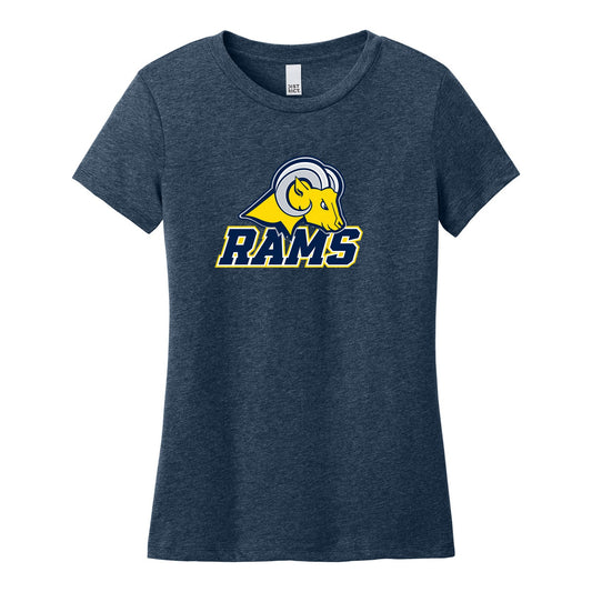 DT188 Heathered Navy front, Rams