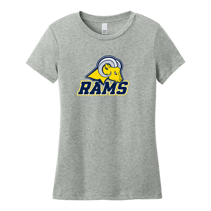 DT188 Light Heather Grey front, Rams