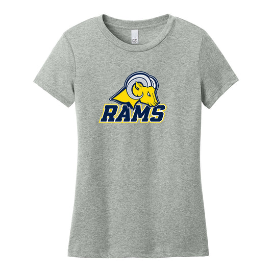 DT188 Light Heather Grey front, Rams