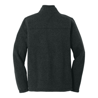 TNF Black Heather back