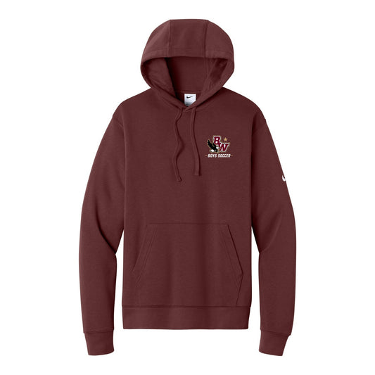 Boys State Champ Nike Club Fleece Sleeve Swoosh Pullover Hoodie