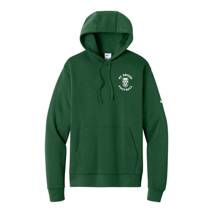 Nike Club Fleece Sleeve Swoosh Pullover Hoodie - Football