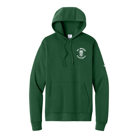 Nike Club Fleece Sleeve Swoosh Pullover Hoodie - Football