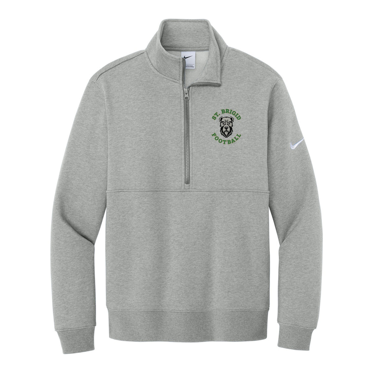 Nike Club Fleece Sleeve Swoosh 1/2-Zip - Football