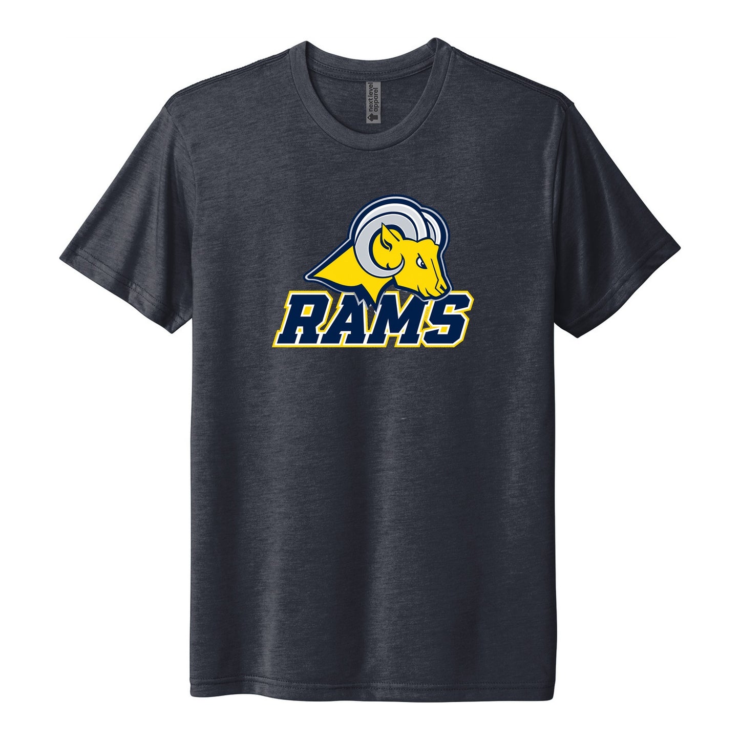 NL6010 Vintage Navy front, Rams