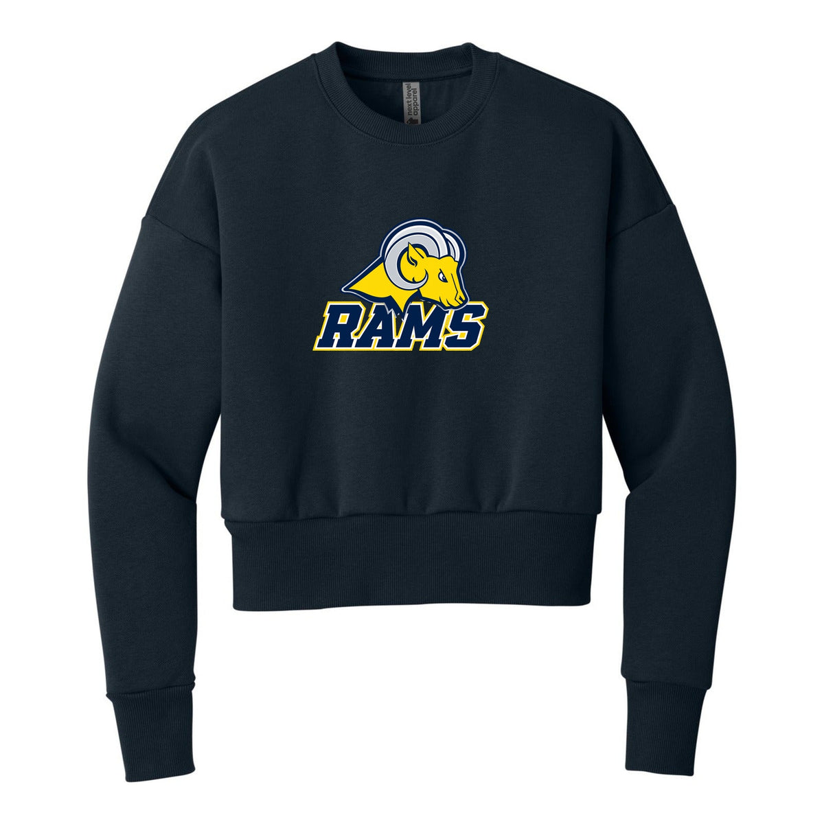 NL9087 MdntNavy front, Rams