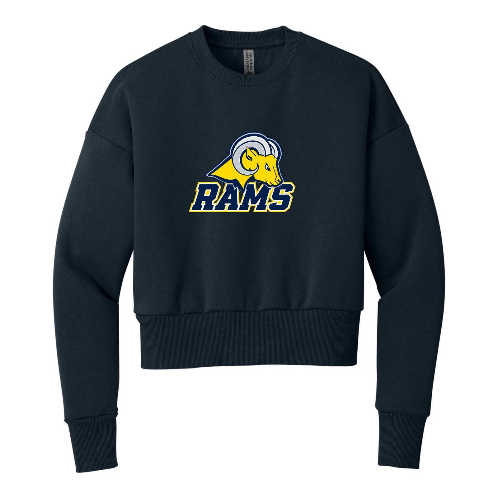 NL9087 MdntNavy front, Rams