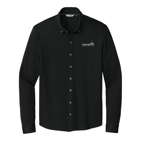 OGIO Code Stretch Long Sleeve Button-Up
