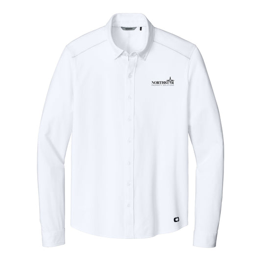 OGIO Code Stretch Long Sleeve Button-Up