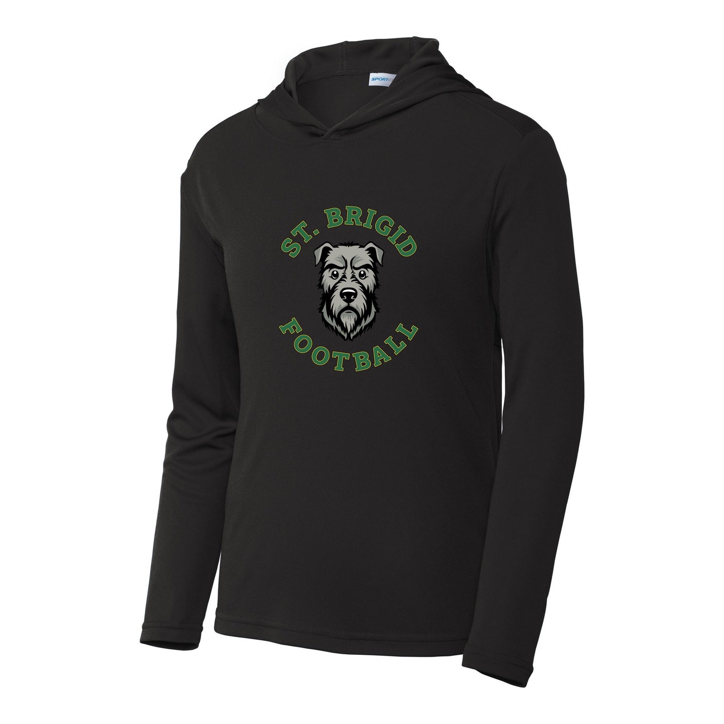 Sport-Tek Youth PosiCharge Competitor Hooded Pullover - Football