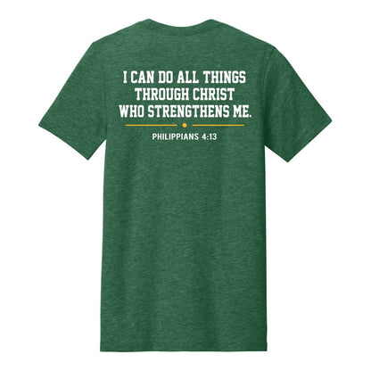 BELLA+CANVAS Unisex Heather CVC Short Sleeve Tee - Volleyball