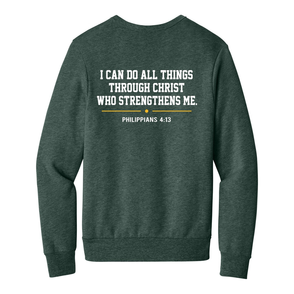 BELLA+CANVAS Unisex Sponge Fleece Classic Crewneck Sweatshirt - Volleyball