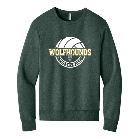 BELLA+CANVAS Unisex Sponge Fleece Classic Crewneck Sweatshirt