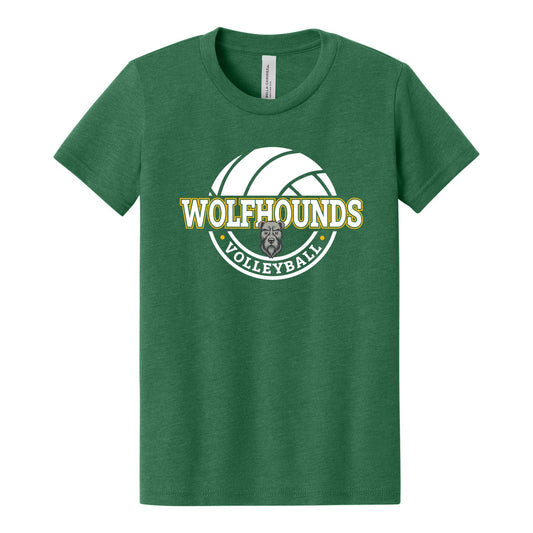 BELLA+CANVAS Youth Heather CVC Tee