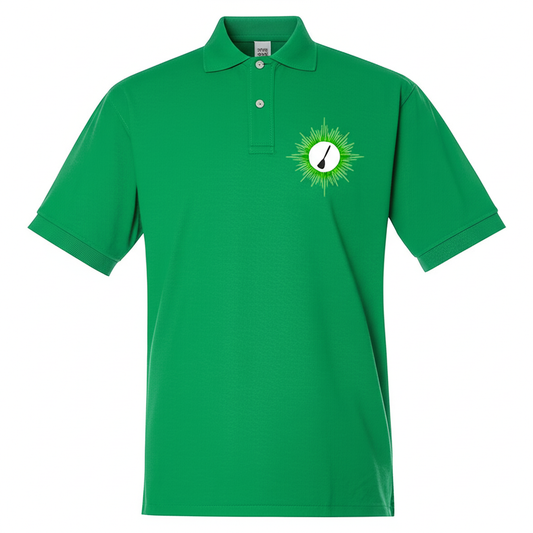 Branded Polo - Green