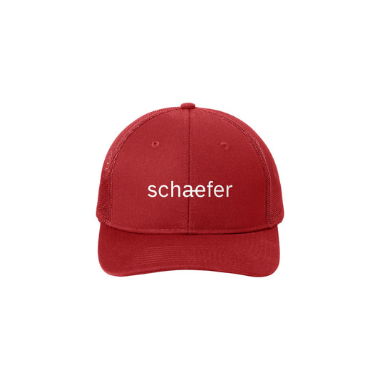 Port Authority Snapback Trucker Cap - Flame Red
