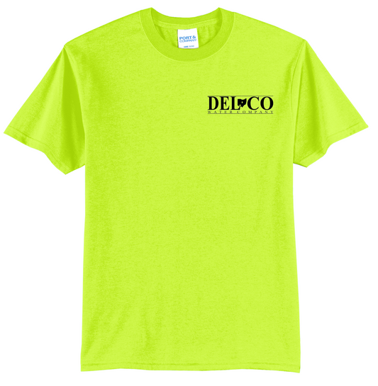 Core Blend Tall Tee - Safety Green