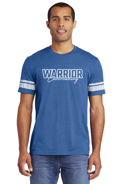 Heathered True Royal/White