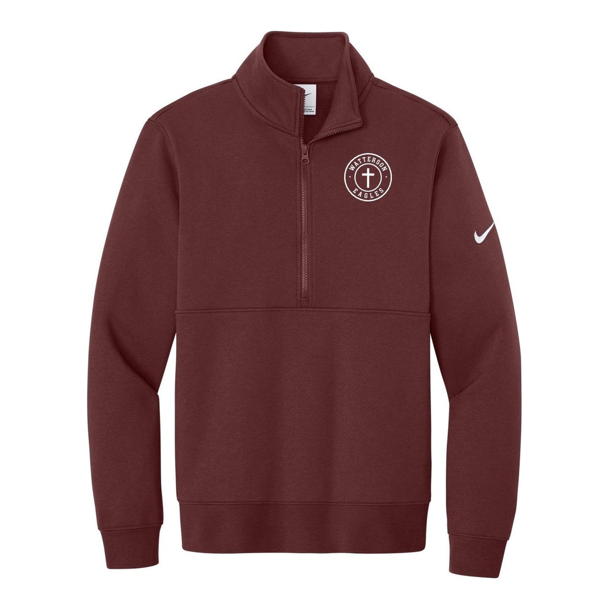 Nike Club Fleece Sleeve Swoosh 1/2-Zip