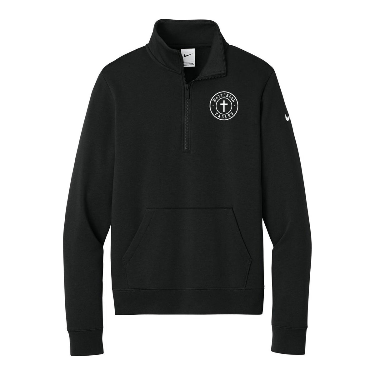 Nike Women's Club Fleece Sleeve Swoosh 1/2-Zip