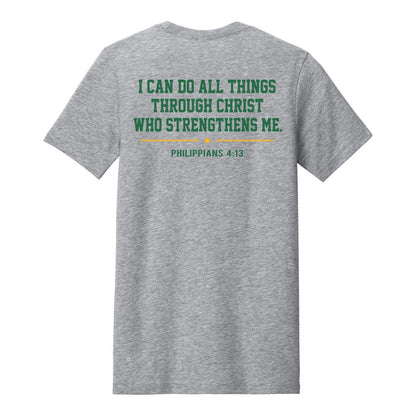 BELLA+CANVAS Unisex Heather CVC Short Sleeve Tee - Volleyball