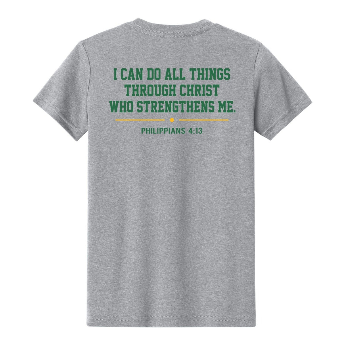 BELLA+CANVAS Youth Heather CVC Tee - Volleyball