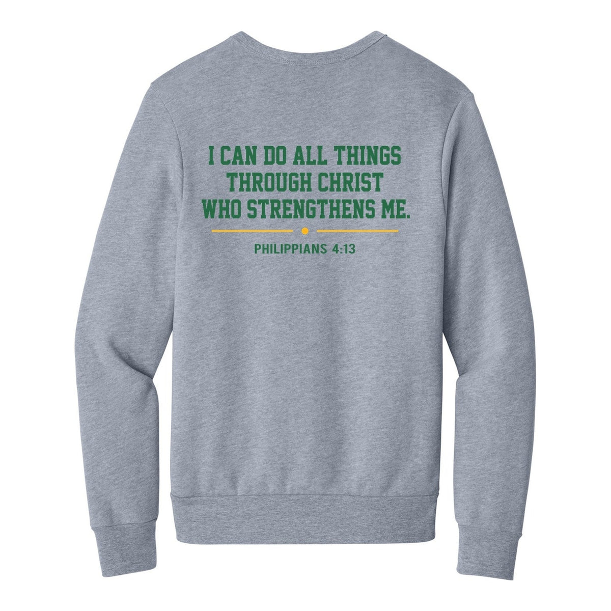 BELLA+CANVAS Unisex Sponge Fleece Classic Crewneck Sweatshirt - Volleyball