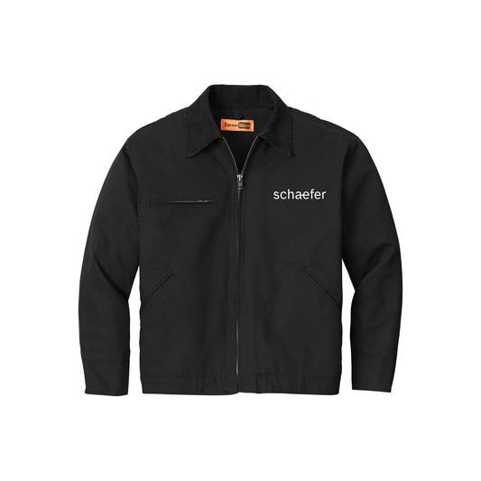 CornerStone Duck Cloth Work Jacket - Black