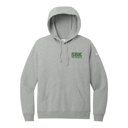Nike Women's Club Fleece Sleeve Swoosh Pullover Hoodie - Volleyball